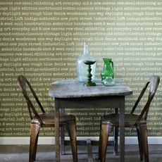 Esta Home Denim & Co. text olive green 137705