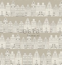 Esta Home Denim & Co. Amsterdam houses beige 137713