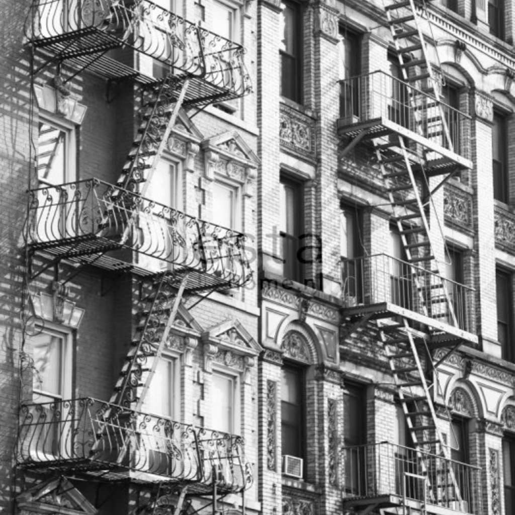 Esta Home Esta Home Denim & Co. PhotowallXL NY fire ladders 157709