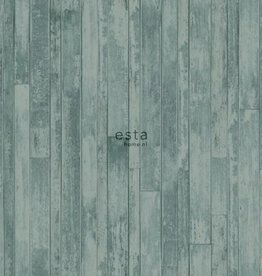 Esta Home Greenhouse Sloophout planken behang 128840