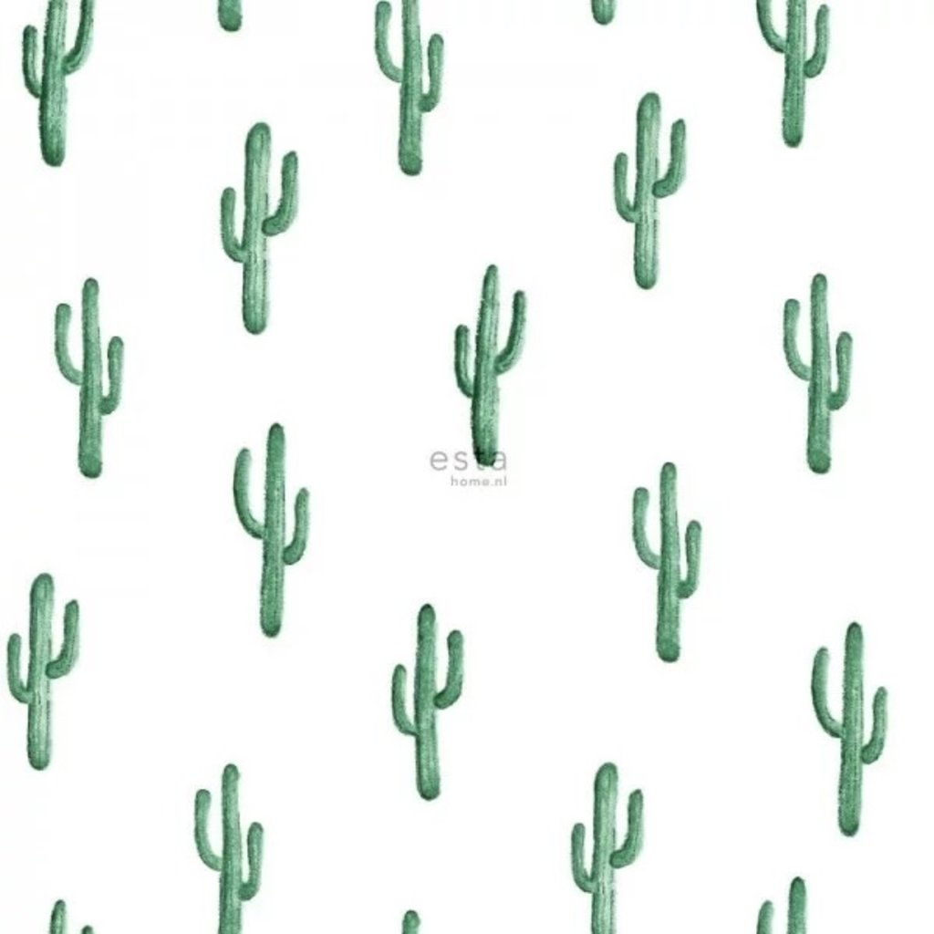 Esta Home Esta Home Greenhouse Cactus behang 138900