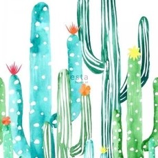Esta Home Esta Home Greenhouse Wallpaper XXL bloeiende cactus 158829