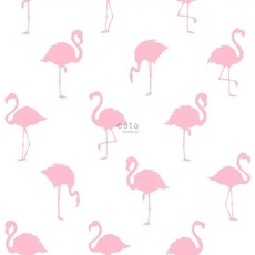 Esta Home Esta Home Jungle Fever behang Flamingo's 138992