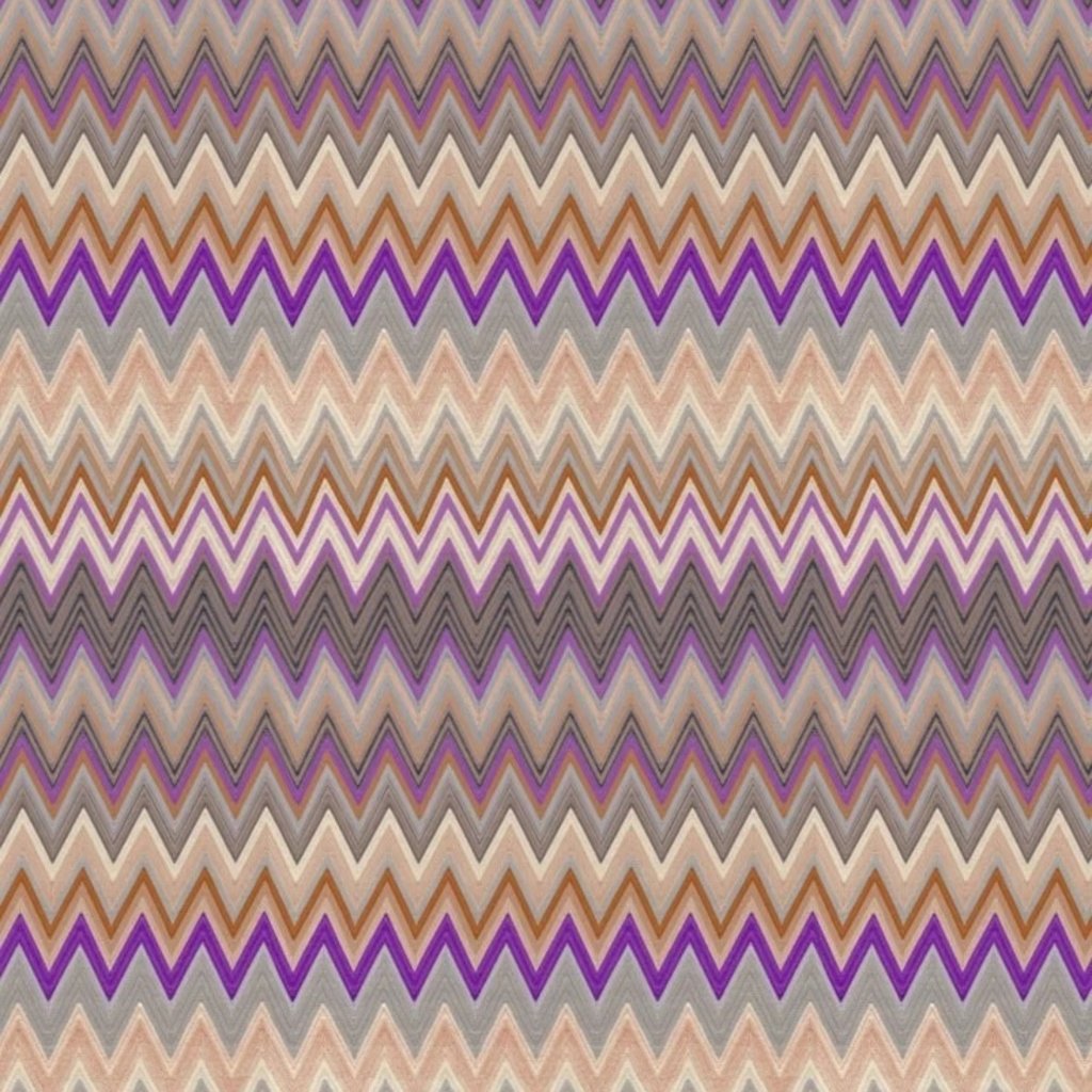 Hooked on Walls Hookedonwalls Missoni Home Zig Zag multicolore behang 10062