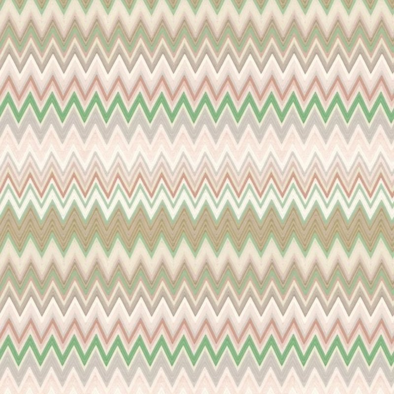 Hooked on Walls Hookedonwalls Missoni Home Zig Zag multicolore behang 10065