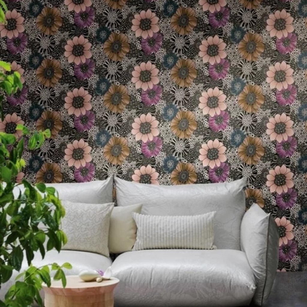 Hooked on Walls Hookedonwalls Missoni Home Anemones behang 10001