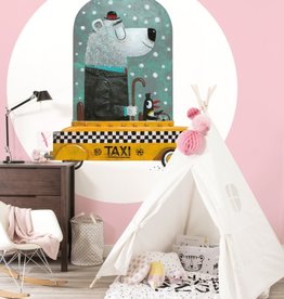Kek Amsterdam KEK Amsterdam Kids behangcirkel Bear Cab CK-038irkel Bear Cab CK-038