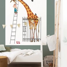 Kek Amsterdam KEK Amsterdam Kids behangpaneel Giant Giraffe PA-024