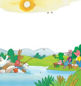 Kek Amsterdam KEK Amsterdam Kids mural Max Velthuijs Fishing WS-062
