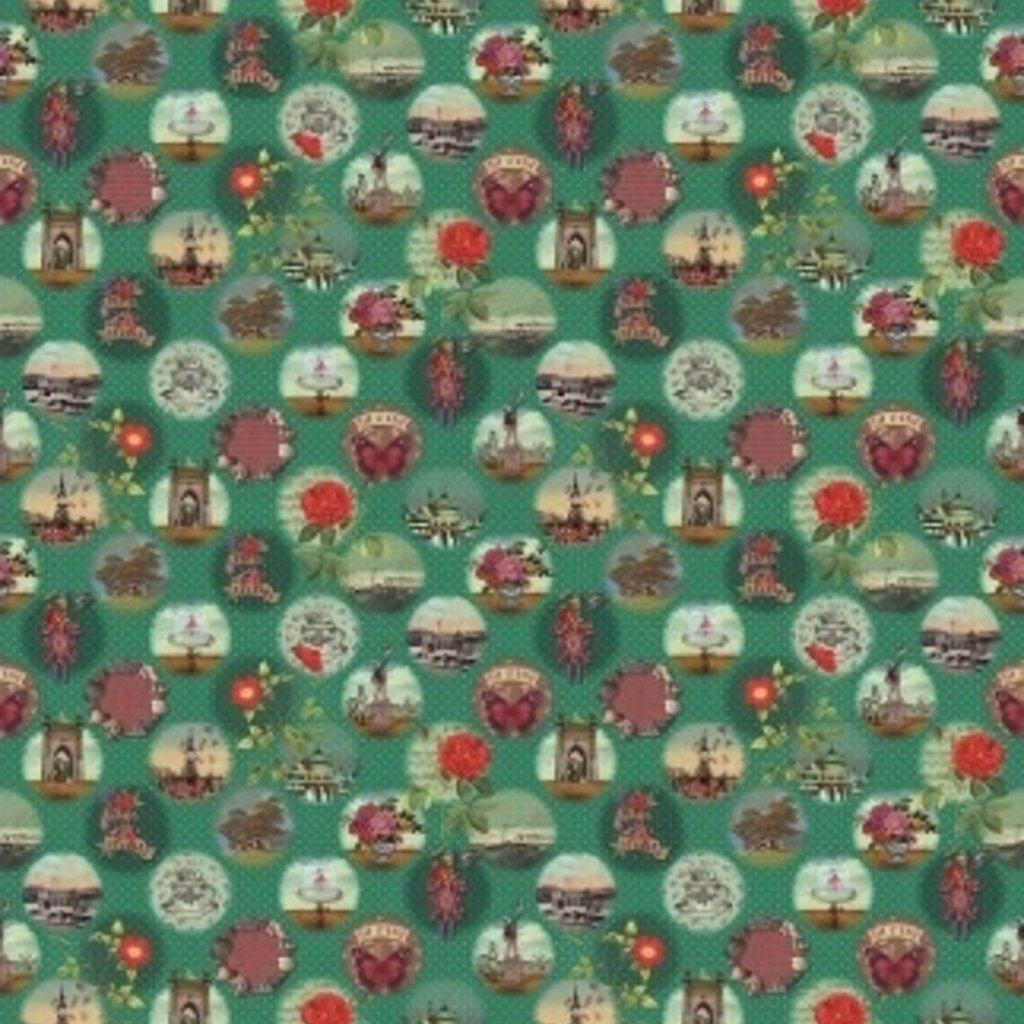 Pip studio Eijffinger Pip Studio III Wallpower Remember Brighton green 341095