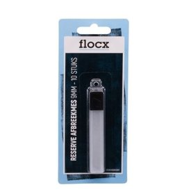 Flocx Reserve afbreekmes normaal 9mm 10stuks