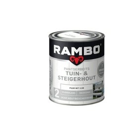 Rambo Pantserbeits  Rambo Pantserbeits Tuin- & Steigerhout Puur wit