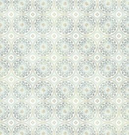 Eijffinger Eijffinger Carmen Wallpower 392576 Rosario Tiles Celadon