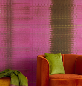 Eijffinger Eijffinger Sundari Wallpower 375202 Paper Weave fuchsia