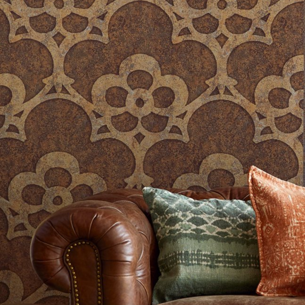 Eijffinger Eijffinger Sundari Wallpower 375203 Arabesque copper