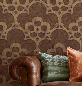 Eijffinger Eijffinger Sundari Wallpower 375203 Arabesque copper