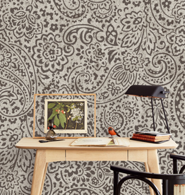 Eijffinger Eijffinger Sundari Wallpower 375214 Paisley charcoal