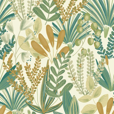 Dutch Wallcoverings Dutch Wallcoverings Jungle Fever behang Early Blossom JF3702