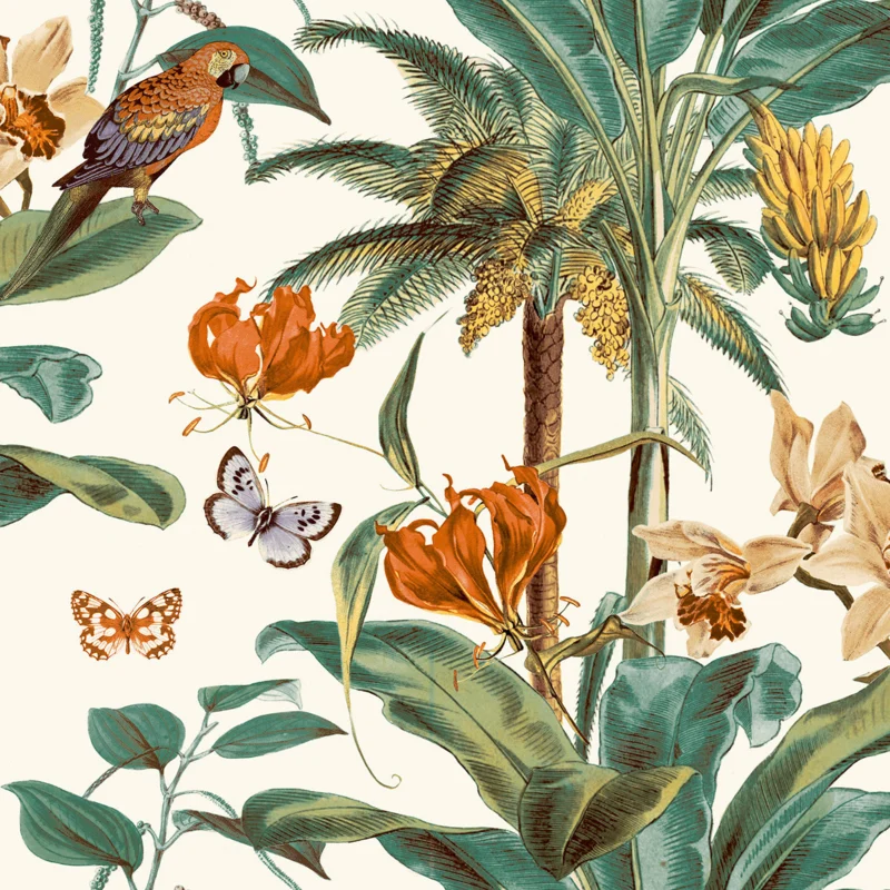 Dutch Wallcoverings Dutch Wallcoverings Jungle Fever behang Tropical Palms JF2002