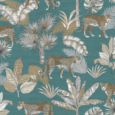 Dutch Wallcoverings Dutch Wallcoverings Jungle Fever behang Leopard JF2104