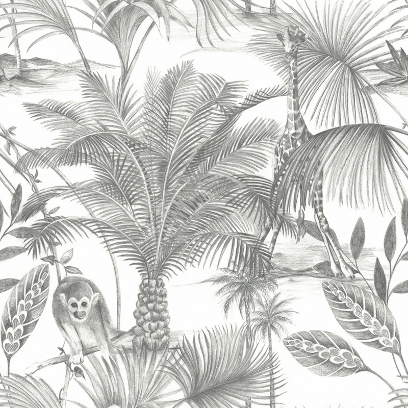 Dutch Wallcoverings Dutch Wallcoverings Jungle Fever behang Kidatu JF3501