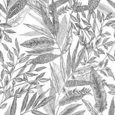 Dutch Wallcoverings Dutch Wallcoverings Jungle Fever Wall Panel Branca JF6101