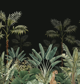 Esta Home Esta Home Paradise PhotowallXL Jungle Black & Green 158950