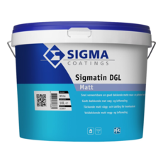 Sigma Coatings Sigma Sigmatin DGL Matt is een watergedragen muurverf voor binnen.