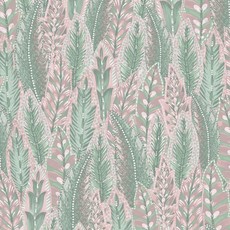 Dutch Wallcoverings Dutch First Class Amazonia behang Amherts Pink 91301