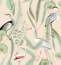 Dutch Wallcoverings Dutch Eden behang Flamingo M37403