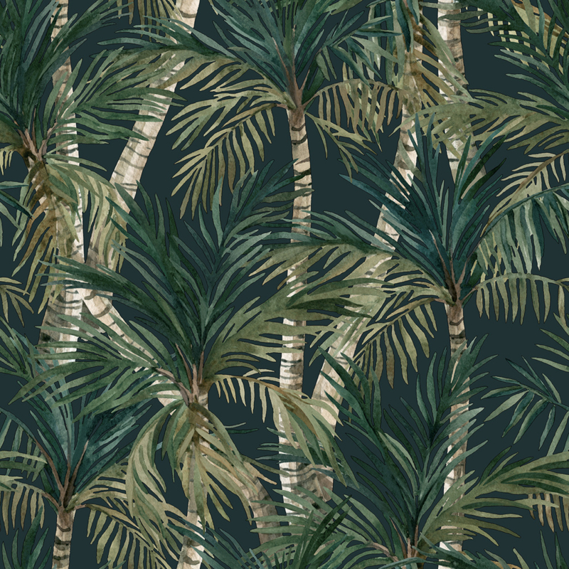 Dutch Wallcoverings Dutch Eden behang Palm M37914