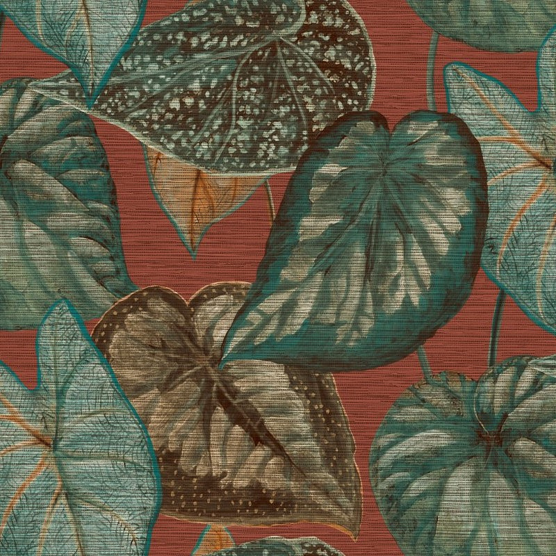 Hooked on Walls Hookedonwalls Tahiti behang Rubber Tree TA25053