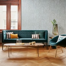 Hooked on Walls Hookedonwalls Tinted Tiles behang Lush 29010