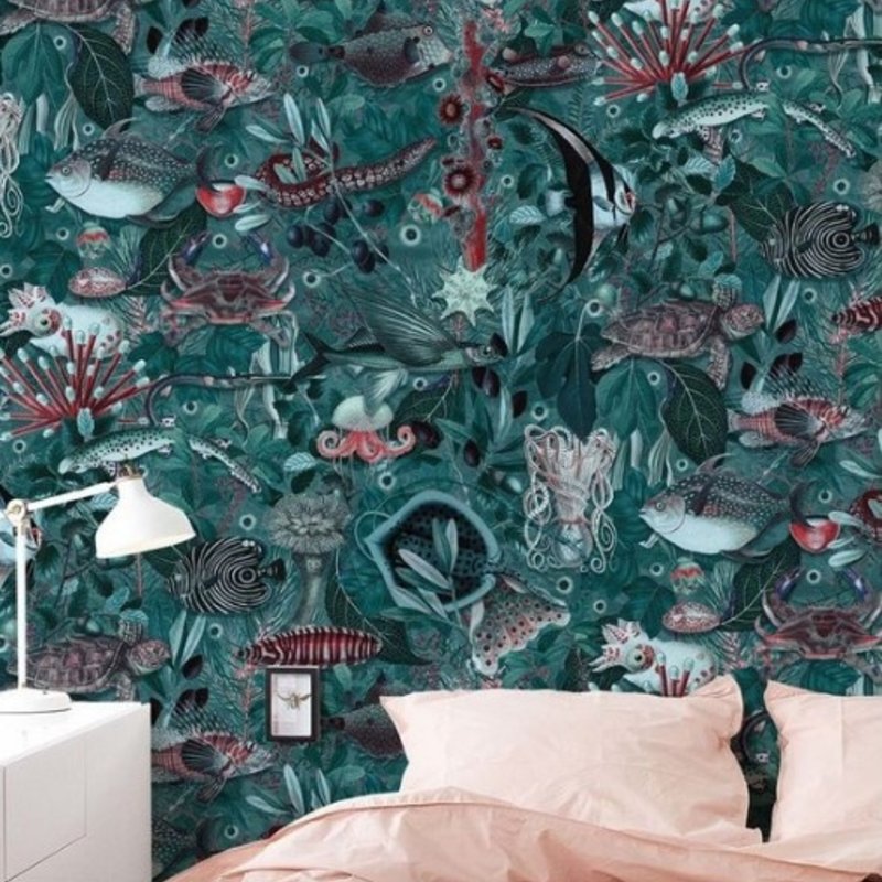 Kek Amsterdam KEK Amsterdam Book I Wall Mural Under Water Jungle WP-692