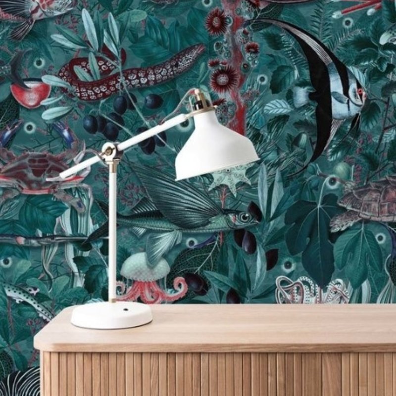 Kek Amsterdam KEK Amsterdam Book I Wall Mural Under Water Jungle WP-698