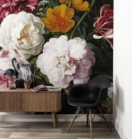 Kek Amsterdam KEK Amsterdam Book I Wall Mural Golden Age Flowers WP-222