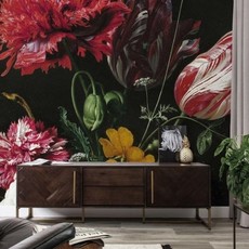 Kek Amsterdam KEK Amsterdam Book I Wall Mural Golden Age Flowers WP-211