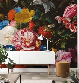 Kek Amsterdam KEK Amsterdam Book I Wall Mural Golden Age Flowers WP-231