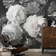 Kek Amsterdam KEK Amsterdam Book I Wall Mural Golden Age Flowers WP-586