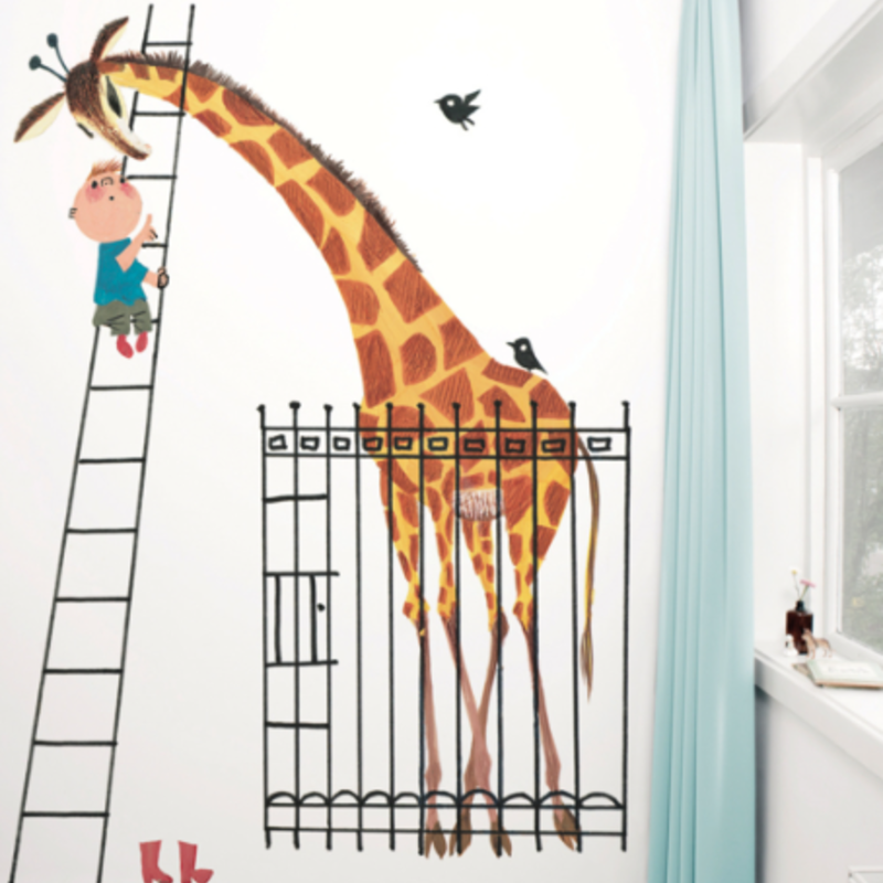 Kek Amsterdam KEK Amsterdam Fiep Westendorp Mural Giant Giraffe WS-040