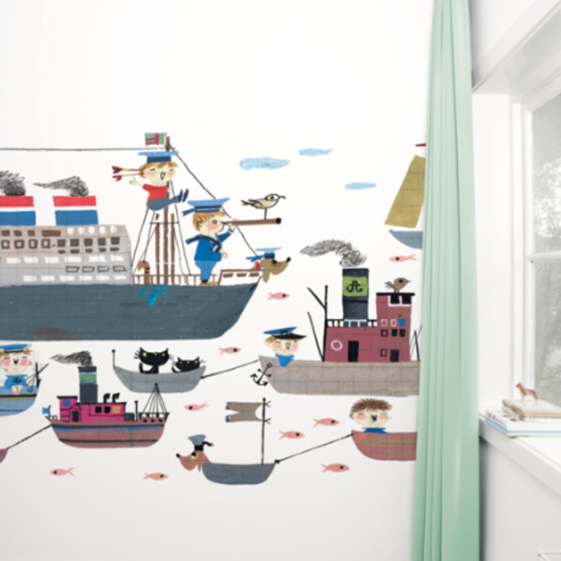 Kek Amsterdam KEK Amsterdam Fiep Westendorp Mural Holland America Line WS-033