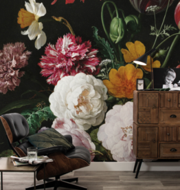 Kek Amsterdam KEK Amsterdam Flora & Fauna behang Golden Age Flowers WP-201