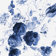 Kek Amsterdam KEK Amsterdam Flora & Fauna behang Royal Blue Flowers WP-223