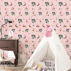 Kek Amsterdam KEK Amsterdam Kids behang Fiep Westendorp Forest Animals WP-100