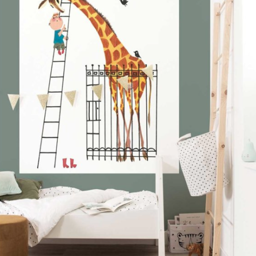 Kek Amsterdam KEK Amsterdam Kids Wallpaper Panel Fiep Westendorp Giant Giraffe PA-024