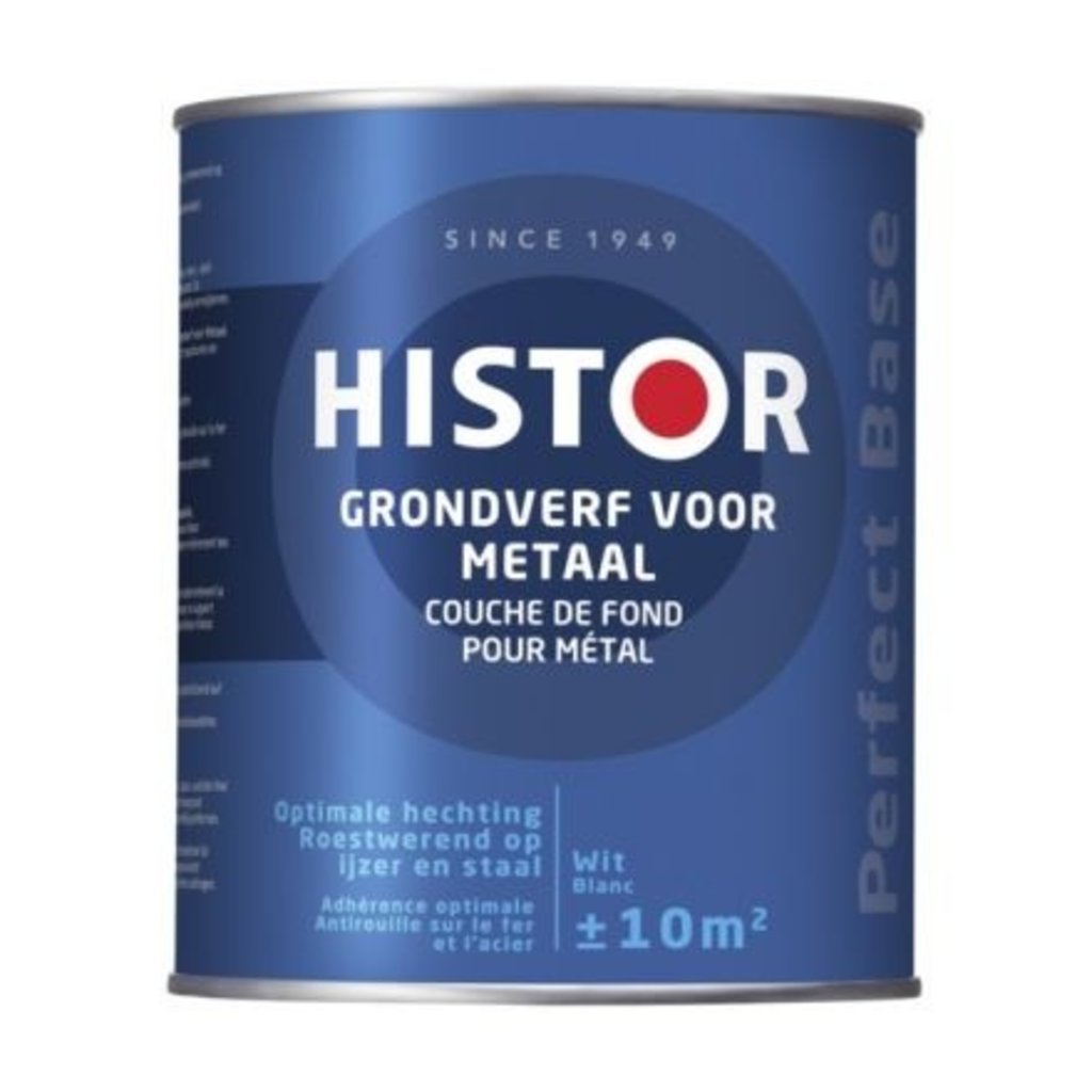 Histor  Histor Perfect Base Grondverf voor Metaal - Wit