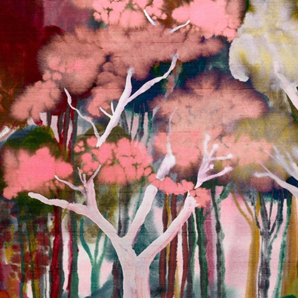 Arte Arte Alaya behang Banyan Red Blossom 11530