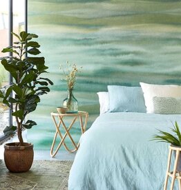 Eijffinger Eijffinger Waterfront Wallpower Waterwall Green 300907