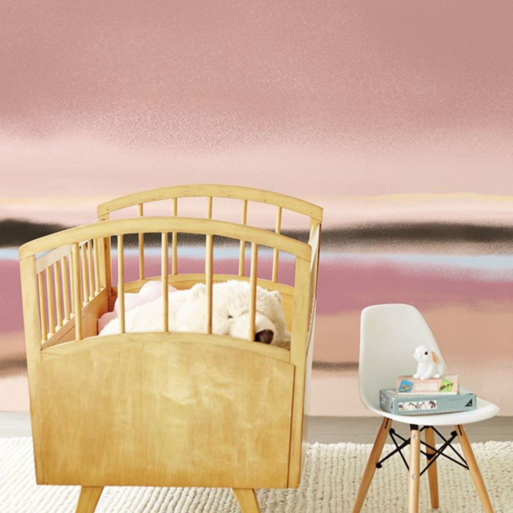 Eijffinger Eijffinger Twist Wallpower Abstract Sunset Misty Pink 318070