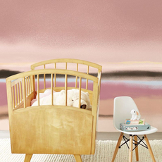 Eijffinger Eijffinger Twist Wallpower Abstract Sunset Misty Pink 318070